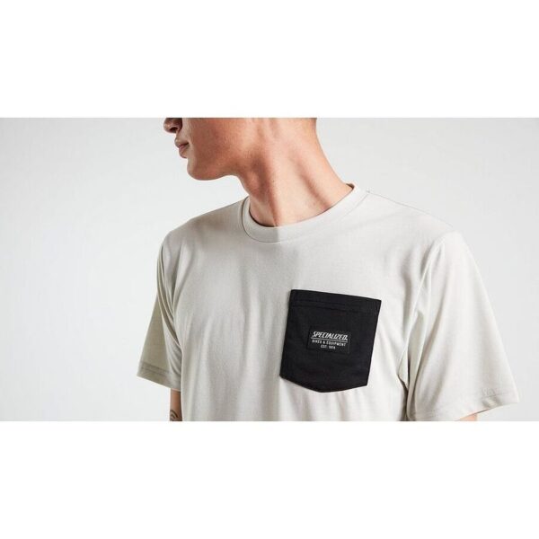 POCKET TEE SS MEN arcilla s