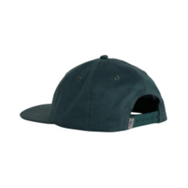 Abstract 5 panel pinch front hat FSTGRN OSFA - Image 2
